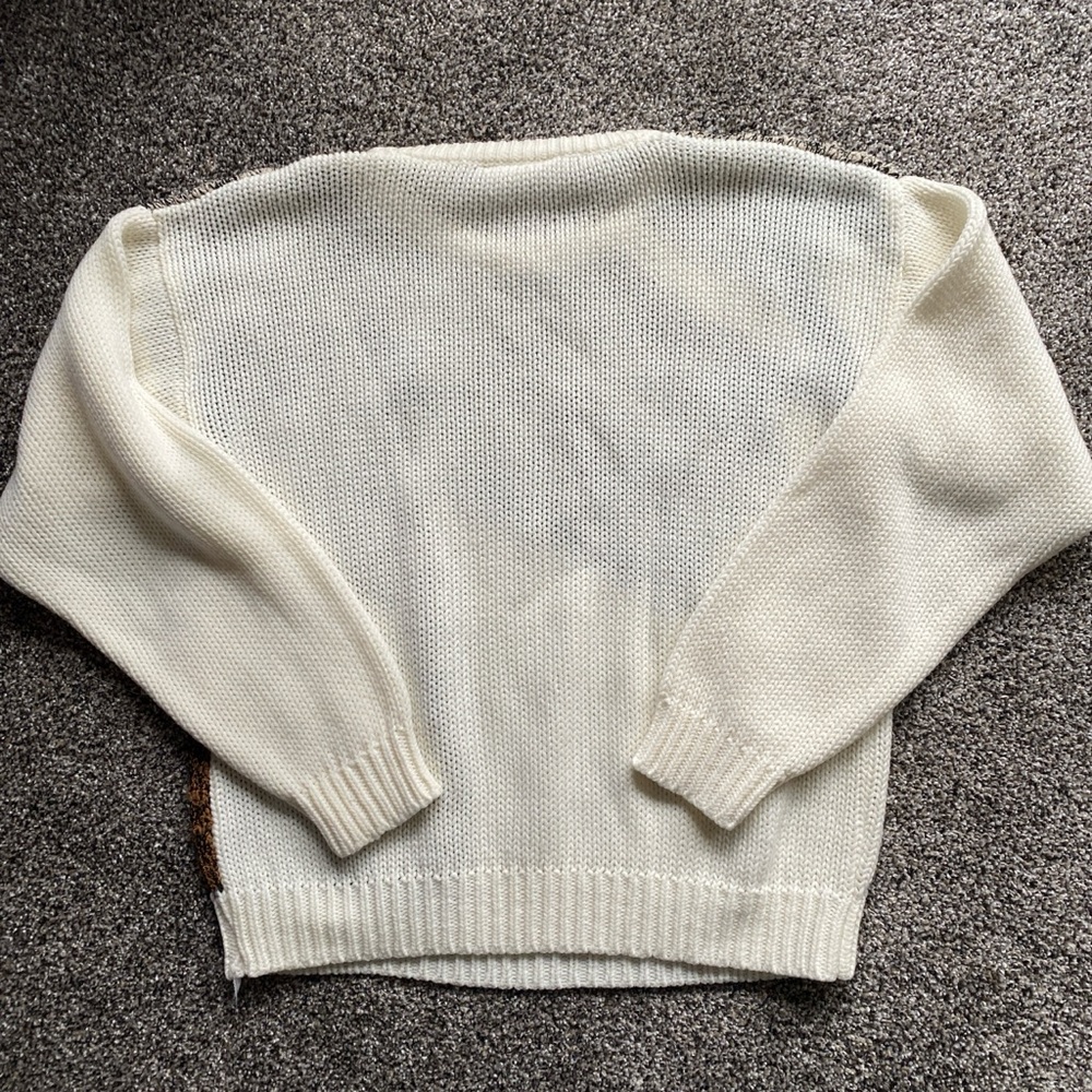 VTG DEB Patterned Sweater - Picture 7 of 7